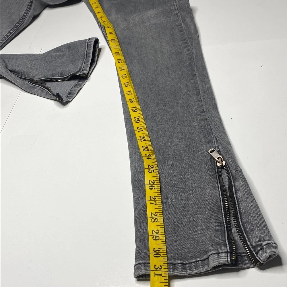 Levi's Lot 510 Grey Ankle Zip Denim Skinny’s - Picture 6 of 13